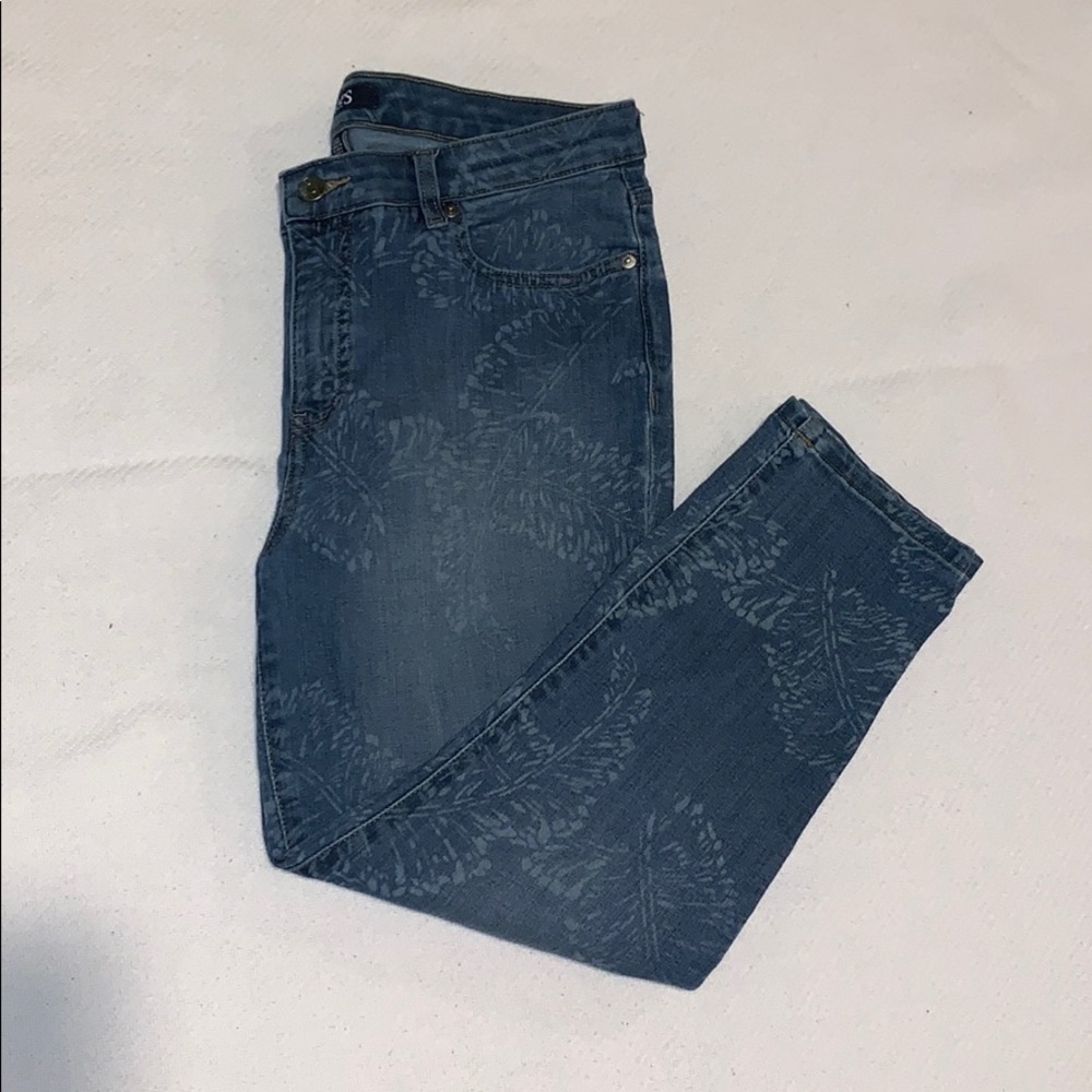 Chaps Skinny Ankle Jeans (Madden Capri)